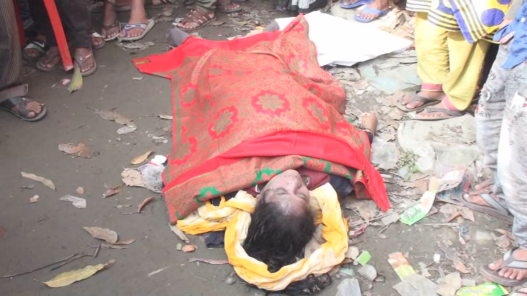সিদ্ধিরগঞ্জে  ৬ মাসের অন্তঃসত্ত্বা গৃহবধূর লাশ উদ্ধার :স্বামী আটক